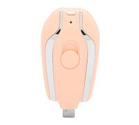 EBTOOLS Keychain Portable 1500mAh Banque d'alimentation d'urgence pour Un Indicateur de Charge Rapide et LED, (Pink)