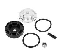 EBTOOLS Kit de cache d'essuie-glace, Kit de cache-bouchon de suppression d'effacement d'essuie-glace arrière de véhicule adapté pour(argent)