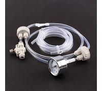 EBTOOLS Kit de Générateur de CO2 DIY pour Les Aquariums - Améliorer la Croissance des Plantes avec Un Système de Mesure de Pression Facile et Précis