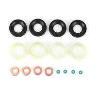 Ebtools Kit de joint torique d'injecteur, joint torique de rondelle d'étanchéité d'injecteur 1314368 de remplacement adapté pour Citroen Berlingo C2 C3 C4 Jeu de joints