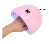 EBTOOLS lampe à ongles UV 36W LED Intelligente UV Gel Vernis À Ongles Sèche-Lampe Mode Nail Curing Machine Manucure Outil (Rose)