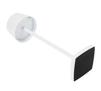 EBTOOLS Lampe de Bureau à LED élégante avec Contrôle Tactile, Charge USB et Lumière Blanche Chaude Dimmable pour la Chambre, Le Salon et Le Bureau (White)