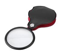 EBTOOLS Loupe de Loupe de de Poche 8X 8X pour Les Bijoux et la Lecture avec Poche - Design Léger pour Un Transport Facile