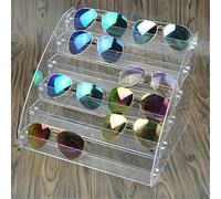 EBTOOLS Lunettes de en Acrylique à 6 Niveaux Affichage pour, Bijoux et Accessoires - Solution de Stockage de Table Clean (6 Couches)