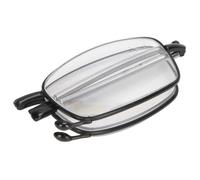 EBTOOLS Lunettes de lecture pliables Lunettes de Lecture Multifocales Anti-Lumière Bleue Lunettes Presbytes Portables Pliantes(+200