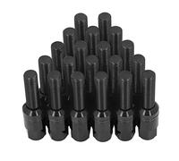 EBTOOLS M14X1.5 Cone LUG S 45 Mm Shank 7 Mm Hex Wheel Accessoires pour la Voiture Iversale (Black)