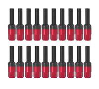 EBTOOLS M14X1.5 Cone LUG S 45 Mm Shank 7 Mm Hex Wheel Accessoires pour la Voiture Iversale (Rouge)