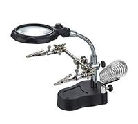 EBTOOLS Maîtrise de Bureau 3.5x-12x avec Lumière LED et Clips pour l'artisanat, la Lecture, la Couture et les Travaux de Réparation