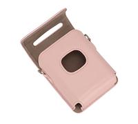 EBTOOLS Manche de Protection de Caméra en Cuir PU Portable élégant avec Bandoulière pour Le Lien 2 - Bleu (Pink)