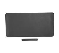 EBTOOLS Mat de Bureau en Cuir PU Multifonctionnel avec Design Double Face et Couleurs élégantes pour Ordinateur Portable et Pad (noir + liège)