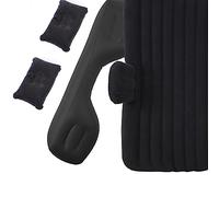 EBTOOLS Mattress de Voiture Gonflable Portable Affluer Le Lit de Voyage pour Camping SUV RV Truck - Compact et Beige Confortable (Black)