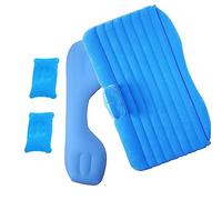 EBTOOLS Mattress de Voiture Gonflable Portable Affluer Le Lit de Voyage pour Camping SUV RV Truck - Compact et Beige Confortable (Blue)