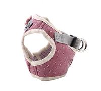EBTOOLS Mélange de Coton Viete de Compagnie Respirante avec imprimé Floral pour Chiens et Chats, Sûr, et Facile à Utiliser, Rouge, Moyen (M)