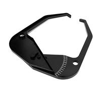 EBTOOLS Mesureur d'étrier de largeur de roue, outil de mesure de mesure d'étrier de largeur de jante d'équilibreur de roue noir adapté aux équilibreurs de roue de manteaux