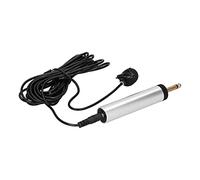 EBTOOLS Microphone Lavalier Professionnel à Haute sensibilité pour Musiciens avec Une Mousse de Réduction de Bruit et Un Clamp/Holder à 360 Degrés