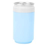 EBTOOLS Mignon Peut Façonner un Humidificateur USB avec des Lumières LED, un Diffuseur d'huile Essentielle Ultra Silencieux pour la Maison, la Voiture, les Voyages et le Bureau (BLUE)