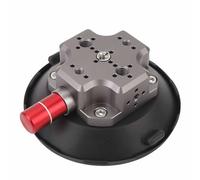 EBTOOLS Montage de Caméra à Aspiration de 4,7 Pouces Alliage en Aluminium et Silicone pour Les Caméras d'action et Les Numériques avec / 4 et 3/8 Pouces Trous de Vis