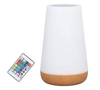 EBTOOLS Mood Lighting RVB Color Smanding Lampe with Touch & Remote Control, USB Rechargeable, Dimmable et Portable pour Le Bureau de la Chambre et l'usage Extérieur