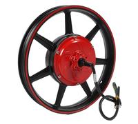 EBTOOLS Motor de Moyeu sans Balais de 16 Pouces Dual Hall 48V-72V 800-2000W Disc Disc Frein pour Moto et Scooter électriques Efficaces (rouge)
