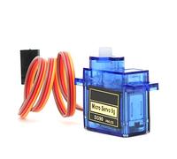 EBTOOLS Motor de Servo SG90 à Grande Vitesse pour les Accessoires RC Robot Bras et Avion, 90 ° -180 ° (SG90)