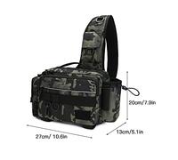 EBTOOLS Multifictional - Sac de Pêche Sac Extérieur avec Ample Rangement pour Le Camping, la Randonnée et Les Voyages (Couleur B)
