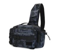EBTOOLS Multifictional - Sac de Pêche Sac Extérieur avec Ample Rangement pour Le Camping, la Randonnée et Les Voyages (Couleur f)