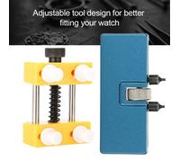 EBTOOLS Ouvre-boîtier arrière de montre Ensemble d'outils de réparation de montres professionnelles Ouvre-couvercle de boîtier