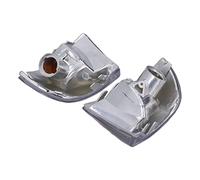 EBTOOLS Pair Wing Mirror Indicator Couvercle de la Lumière de la Lumière pour le Quotidien 2006-2012, Installation Facile et Matériau ABS