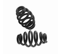 EBTOOLS Paire 3 "Springs en Baril en Acier pour Moto à Bobber à Hachoir - Personnalisable et Ressorts en 3 Couleurs (Couleur Noire Mate)