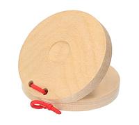 EBTOOLS Paire de Casllets en Bois Clappers Instruments de Musique en Bois pour les Enfants et les Adultes