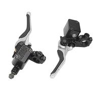 EBTOOLS Paire de Leviers de Poignée de Frein à Moto en Alliage en Alliage en en Aluminium CNC avec Boîte d'huile pour YQ50 Aerox 1997-2013