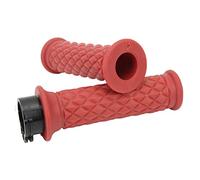 EBTOOLS Paire la Poignée de Moto Poignée de la de 25 Mm 25 Mm de Universelles Remplacement de CBR600RR CBR1000RR 250R ZX6R (rouge)