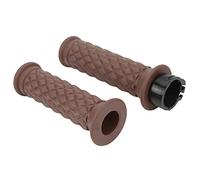 EBTOOLS Paire la Poignée de Moto Poignée de la de 25 Mm 25 Mm de Universelles Remplacement de CBR600RR CBR1000RR 250R ZX6R (BROWN)
