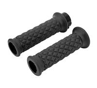 EBTOOLS Paire la Poignée de Moto Poignée de la de 25 Mm 25 Mm de Universelles Remplacement de CBR600RR CBR1000RR 250R ZX6R (BLACK)