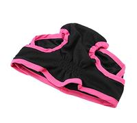 EBTOOLS Pantalon de Polyester pour Chien pour Chiens Féminins - Couches Confortables et Sanitaires avec Plusieurs Couleurs Disponibles. pour Les Races Petites à Grandes. (XS)