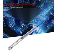 EBTOOLS Paste de Conducteur Thermique en Métal Liquide Haute Performance pour CPU, VGA, S - 0,5 ML Effet d'argent