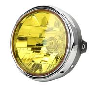EBTOOLS Phare avant de 7 pouces, adapté pour CB400/Hornet 250/VTEC, Lentille jaune