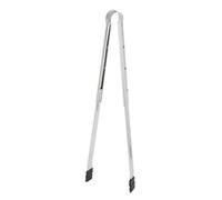 EBTOOLS Pinces de Cuisine en Silicone Extensible - Chauffer des Pinces de Service en Acier Inoxydable pour les Grillades, la Cuisson et le Barbecue