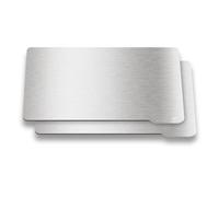 EBTOOLS Plaque de Construction en Acier à Ressort Flexible avec Base Magnétique pour un Retrait Facile, Compatible avec les Imprimantes 3D SLA/DLP 196x126 Mm (196x126 mm)