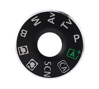 EBTOOLS Plaque de Couverture de Cadran de la Caméra pour 6D - Installation Facile, Indicateurs de Mode Clair et Métal, Accessoire de Réparation