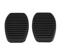 EBTOOLS Plaquettes d'embrayage de frein à pédale, 1 paire de pédales en caoutchouc pour Doblo Albea Punto Palio Fiorino 7568442