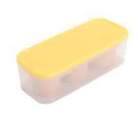 EBTOOLS Plateau de Glace en Silicone avec Couvercle Amovible pour une Libération Facile, Fabricant de Glace Creux Empilable pour Boissons et Cocktails, (BROWN)