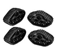 EBTOOLS Pneus de Robottes en Caoutchouc de 4pcs pour Camion WPL / 16 RC -, Poignée et Ajustement Optimisés