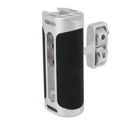 EBTOOLS Poignée Latérale de la Caméra Grip Ergonomique avec Support de Chaussure Froide et / 4 Vis pour compatibilité en Photographie (Silver)