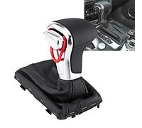 EBTOOLS Pommeau de Levier de Vitesse avec Soufflet Couvercle Anti-poussière Pièce de Rechange Convient Uniquement aux Modèles à Conduite à Gauche et à Transmission Automatique