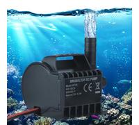 EBTOOLS Pompe de Fontaine Submersible 12V Compacte, 500L / H (QR75E)