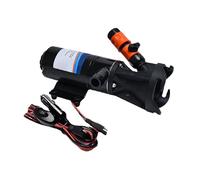 EBTOOLS Pompe de Macératrice RV Efficace 12V Pompe d'égouts Auto-Primaire avec Une Entrée de 3 Pouces et Double Quatre Conceptions pour Une élimination Facile des Déchets dans Les Campeurs (12V)