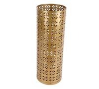 EBTOOLS Porte-Parapluie: Support de Métal élégant avec Un Motif en Cuivre Creux pour l'entrée de la Maison - D 42x15x15cm (L 1500 ML)