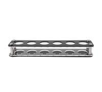 EBTOOLS Porte-tronçon en Acrylique Impact Cagic de Décor pour Barre de Maison avec Rangement de Tasse 1x6 Design (1X6 Porte-gobelet combiné à 6 têtes)