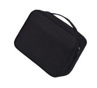 EBTOOLS Pouche Accessoires de Câble de Sac de Voyage électronique avec Espace séparé pour, Disque Dur, Banque d'alimentation, écouteurs (BLACK)